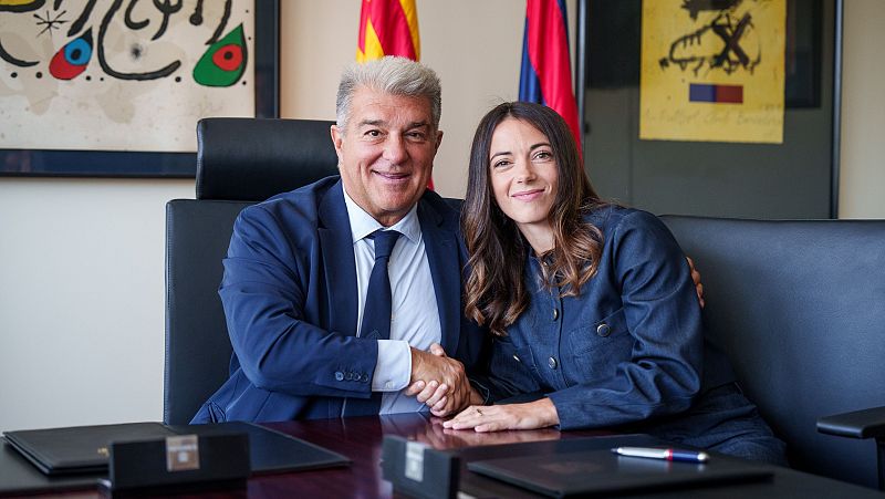 Aitana Bonmat renueva con el Barcelona hasta 2028 | Ver
