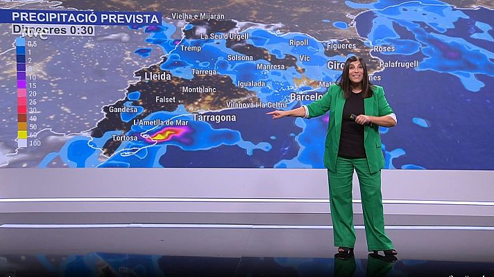 El temps - Més fresca, més ruixats i possibles aiguats al sud de Catalunya