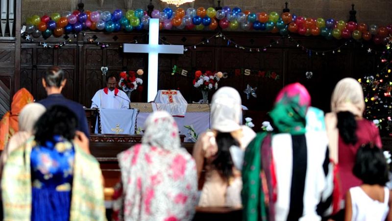 Cristianos de todo el mundo celebran la Navidad 