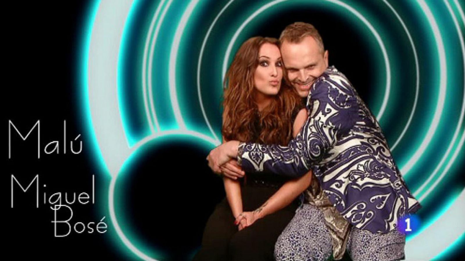 Miguel Bosé y Malú cantan a dúo 'Linda'