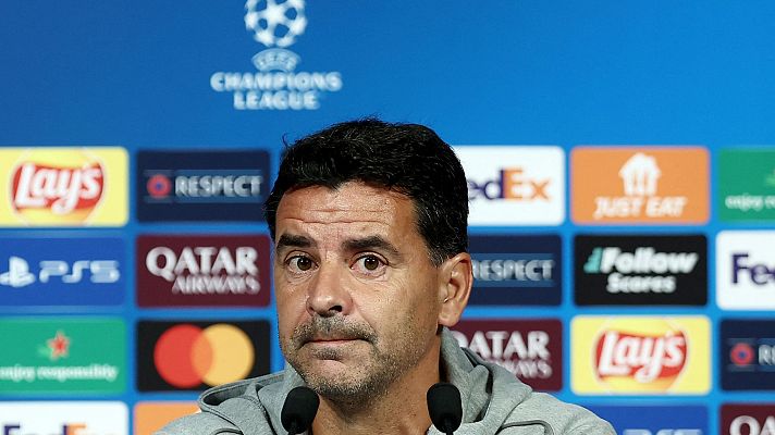 Míchel: "La Champions no nos va a sacar del foco: la Liga"