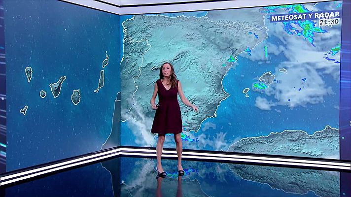 El tiempo - Las temperaturas máximas descenderán en general, de forma acusada en interiores