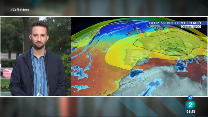 El temps - Més ruixats, alguns aiguats al sud i ambient més tardorenc
