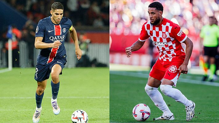 Telediario 1 - El Girona, ante su histórico debut en la Champions contra el PSG