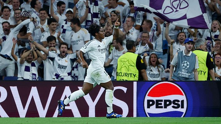 Champions League - Ancelotti alucina con Endrick: "Yo no me podía imaginar que iba a chutar. Tiene un don"