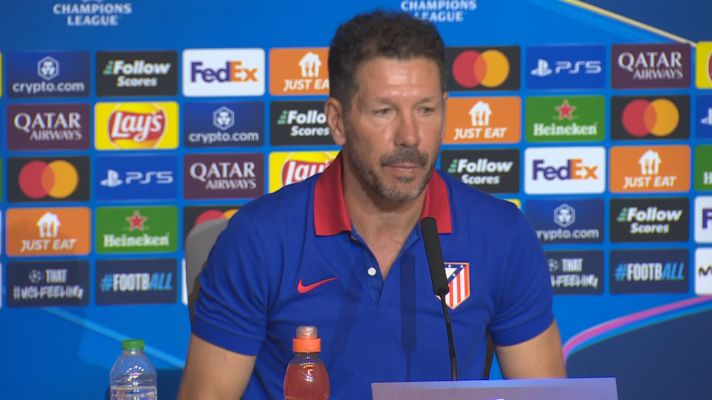 Fútbol - Diego Simeone, sobre la nueva Champions: "Hay que ganar, el empate te sirve hasta cierto punto"