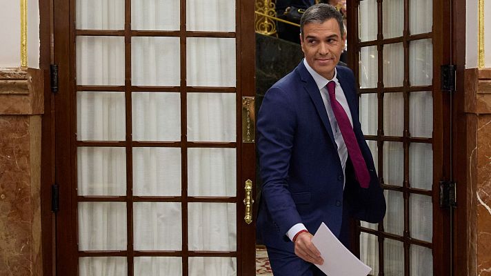 Telediario 1 - La crisis migratoria marca el debate político en el Congreso