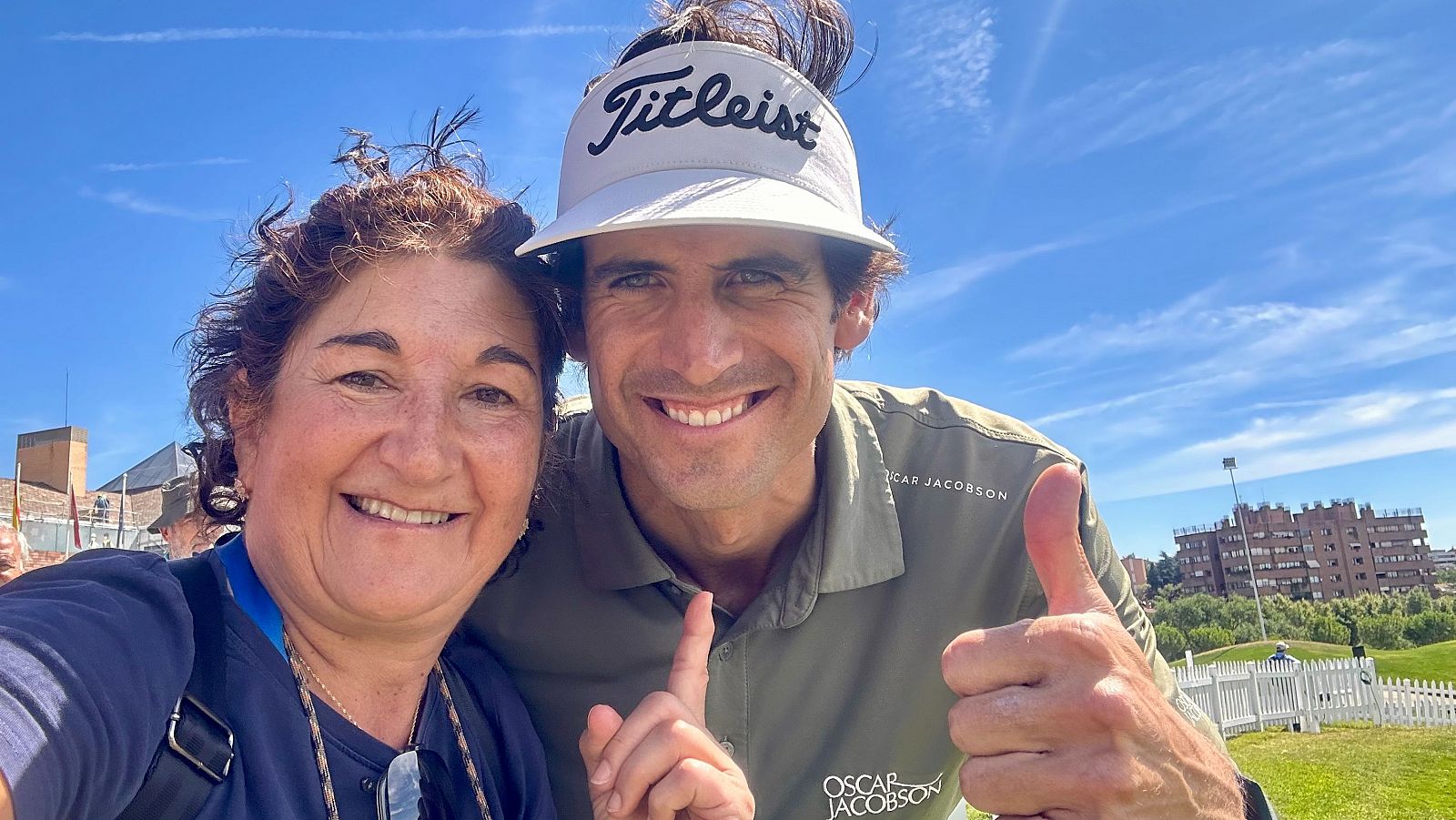 Golf I Pedro Oriol y Víctor García-Broto juegan el Open de España