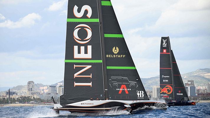 El INEOS Britannia, primer finalista de la Copa Louis Vuitton-Torneo de Desafiantes de la Copa América