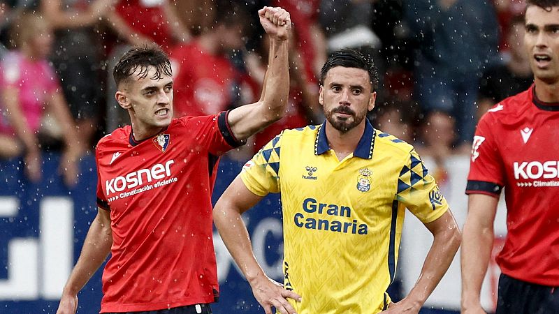 Osasuna - Las Palmas: resumen del partido de la 6ª jornada de Primera | Ver