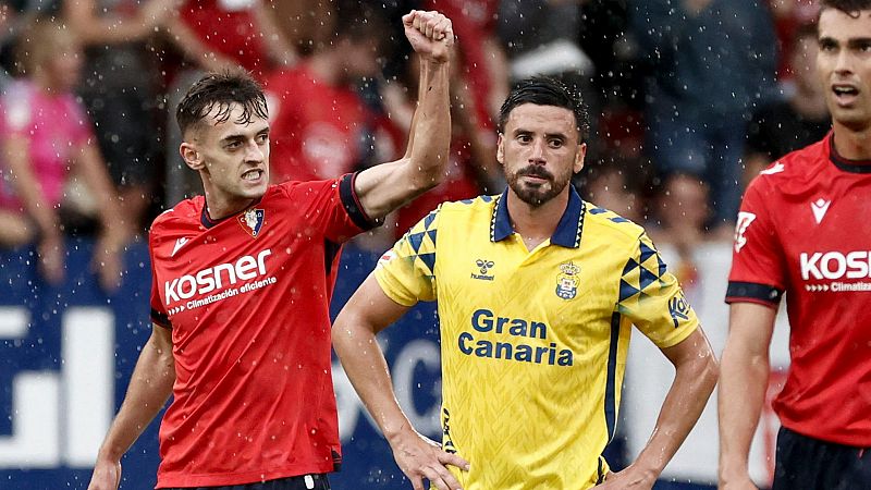 Osasuna - Las Palmas: resumen del partido de la 6 jornada de Primera