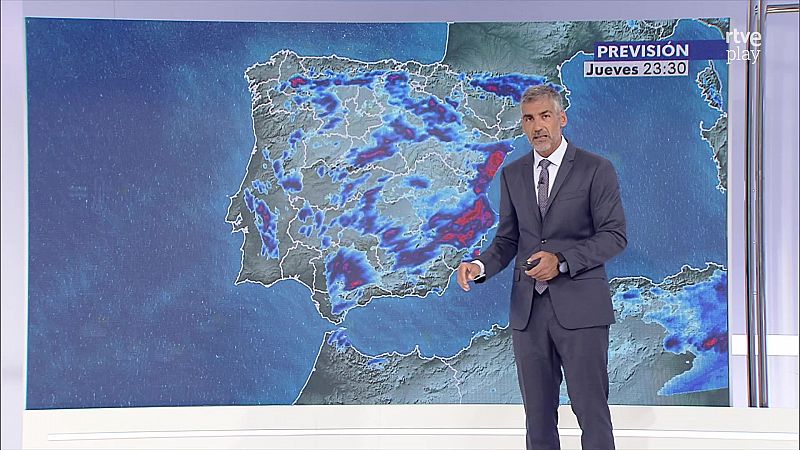 Chubascos y tormentas muy fuertes en Castellón y fuertes en el resto de la Comunidad Valenciana - ver ahora