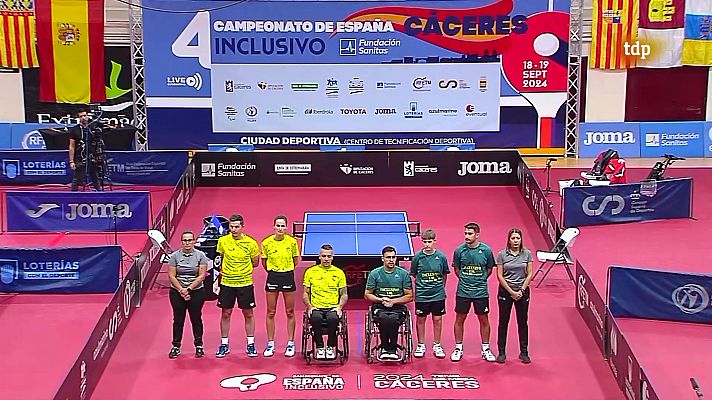 Otros deportes - Tenis de mesa - Campeonato de España Inclusivo. Final