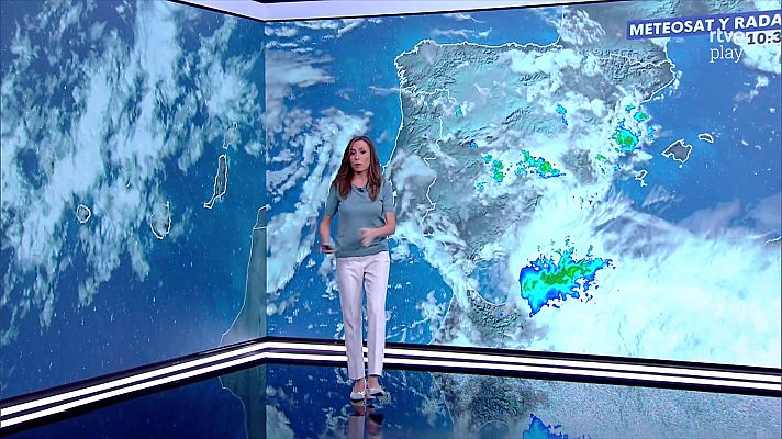 Las máximas aumentan en el Cantábrico, Ebro y Baleares. Disminuyen en el resto, salvo Canarias