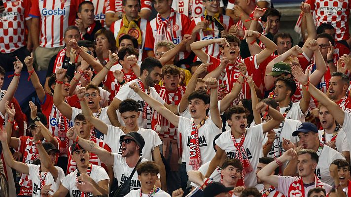 Así fue el debut del Girona en la Champions por dentro