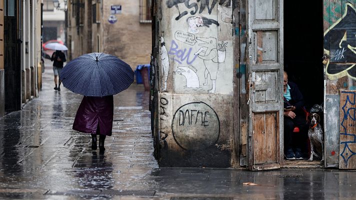 Tiempo inestable con chubascos y tormentas