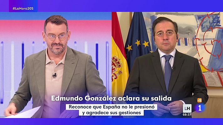 Albares espera que el PP pida perdón y lamenta que haya "obligado" a Edmundo González a emitir su comunicado