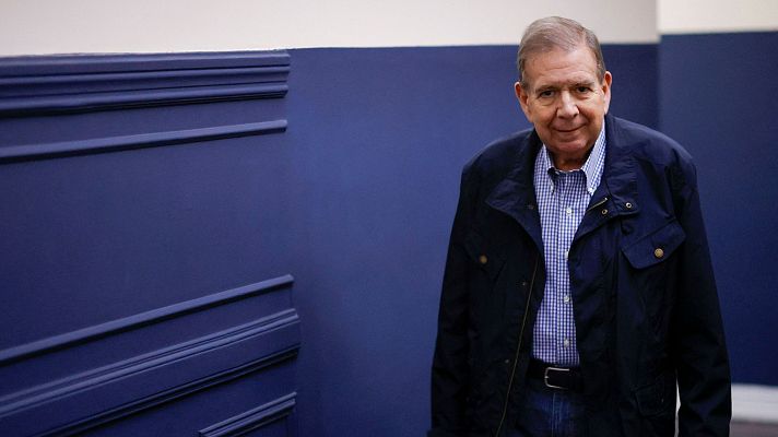 Telediario 1 - Edmundo González aclara que no recibió "coacciones" del Gobierno español