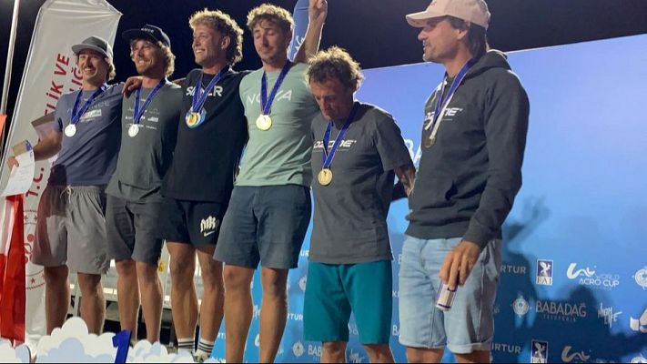 Horacio Llorens y Raúl Rodríguez, bronce mundial en parapente acrobático