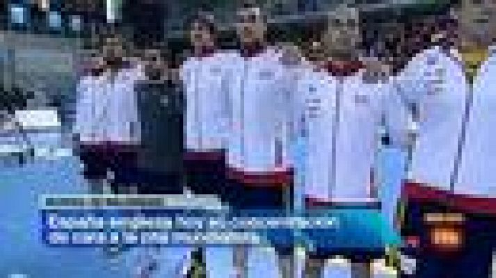 Telediario 1 - La selección de balonmano inicia su concentración