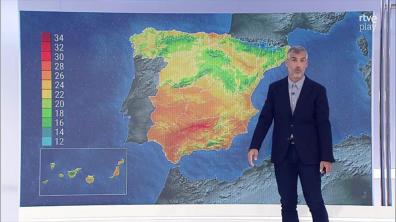 Chubascos fuertes y ocasionalmente acompañados de tormenta en distintas zonas peninsulares - ver ahora