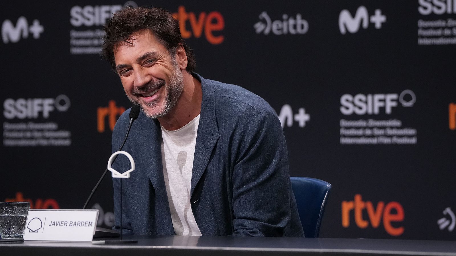 Javier Bardem recibe el Premio Donostia en el Festival de San Sebastián