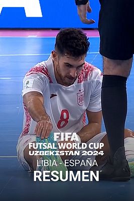 Espaa golea a Libia por 0 a 8 y pasa como primera de grupos a octavos en el Mundial de ftbol sala