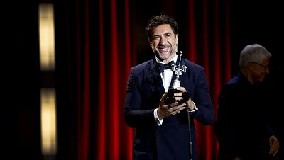 Javier Bardem, tras recoger el premio Donostia: "Lo sent ntimo"