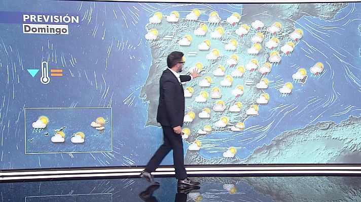 El tiempo - Las temperaturas aumentarán en Baleares y Cataluña, poco cambio en Canarias y descienden en el resto