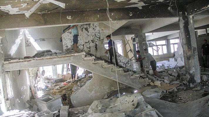 Telediario Fin de Semana - En Gaza sigue la ofensiva israelí