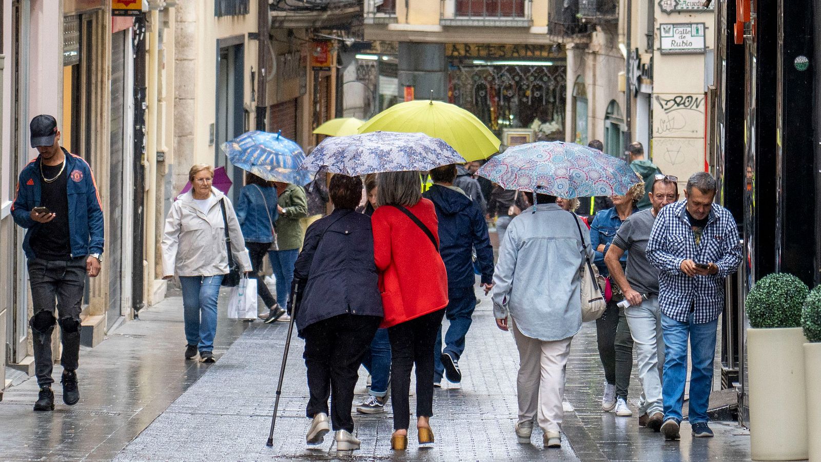 Lluvias en la Península y Baleares, pero con menor intensidad