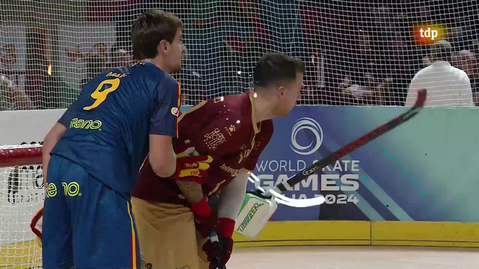 Hockey Patines - Campeonato del Mundo. Semifinal Masculina: Portugal - España