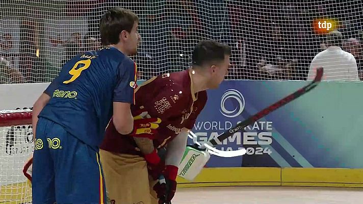 Hockey sobre patines - Campeonato del Mundo. Semifinal Masculina: Portugal - España