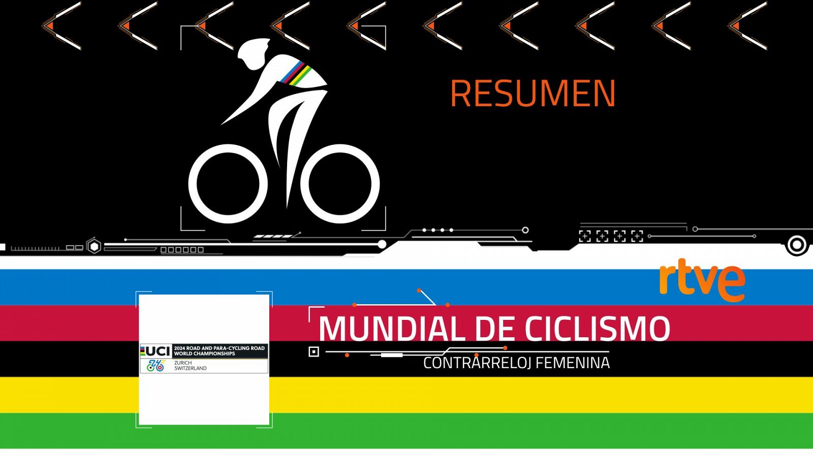 Mundial de ciclismo 2024 | Resumen de la contrarreloj femenina - Ciclismo | Ver