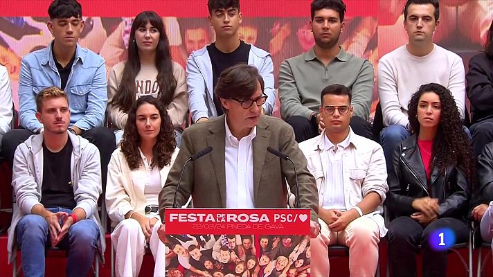 L'Informatiu - Salvador Illa rebutja lliçons de solidaritat des de fora de Catalunya