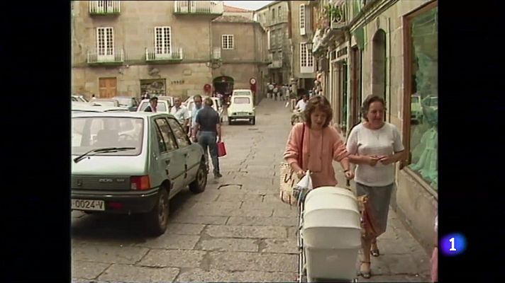Telediario Fin de Semana - Pontevedra opta por la movilidad a pie