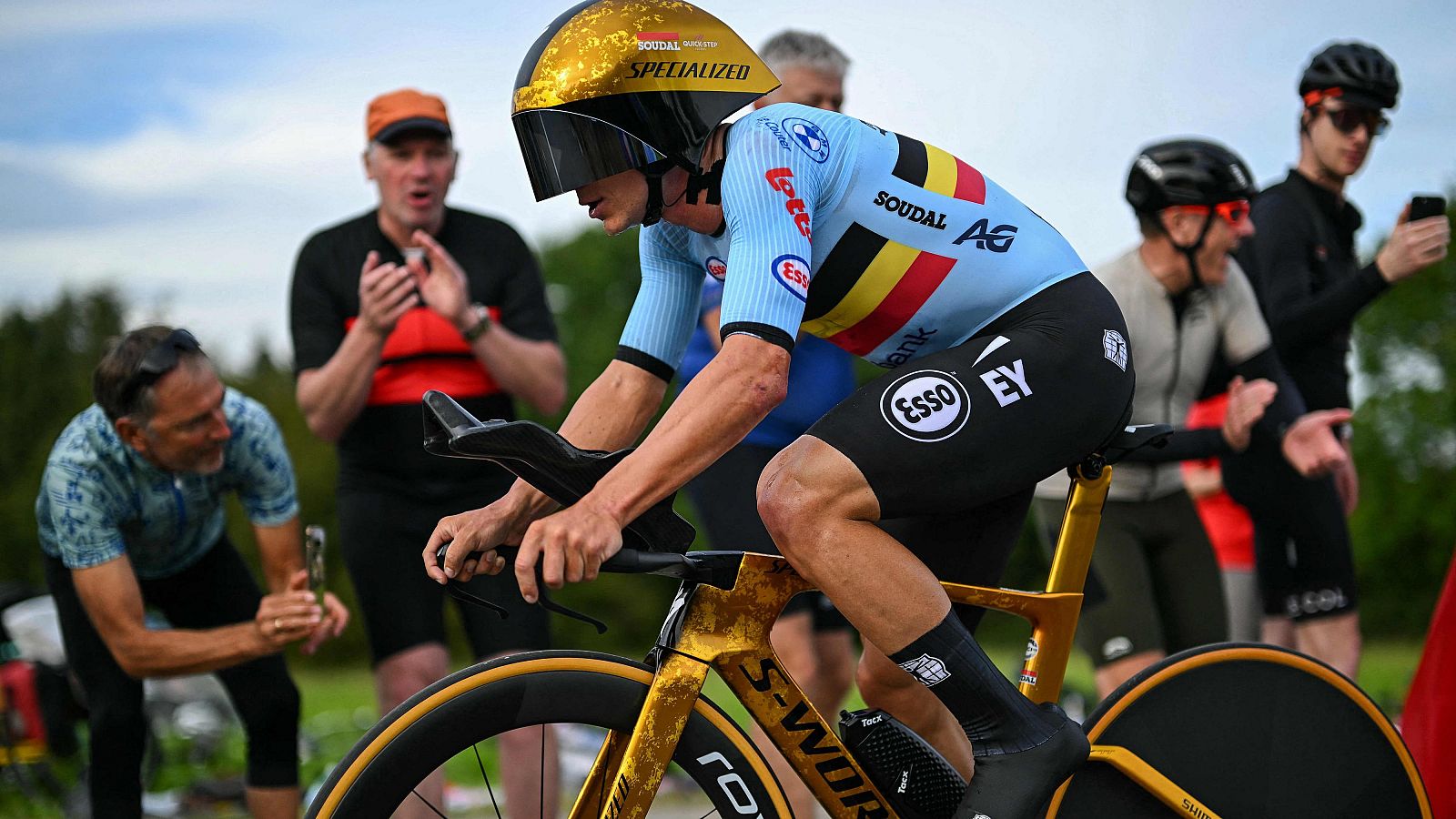 Evenepoel revalida el título contrarreloj en el Mundial de Zúrich