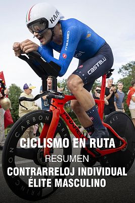 Mundial ciclismo 2024 | Resumen de la contrarreloj masculina