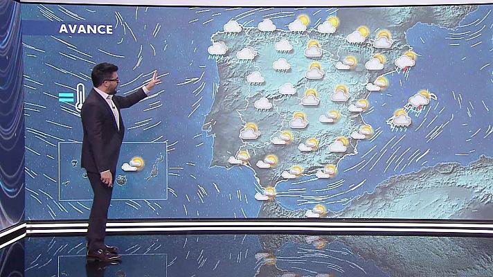 El tiempo - Máximas descienden en el cantábrico oriental y norte de Baleares, con aumentos en el este peninsular