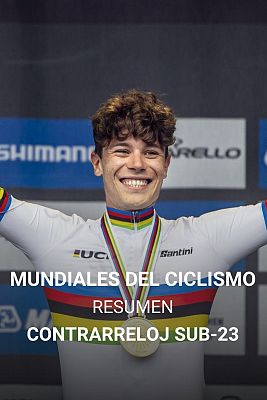 Iván Romeo, campeón del Mundo de contrarreloj Sub-23 en los Mundiales de Zúrich 2024