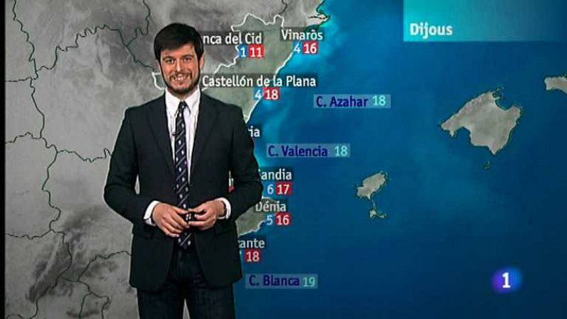  El tiempo en la Comunidad Valenciana - 26/12/12 - ver ahora