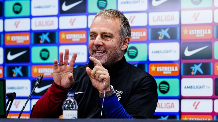 Telediario 1 - Flick: "Iñaki Peña lo está haciendo muy bien; confiamos en él"