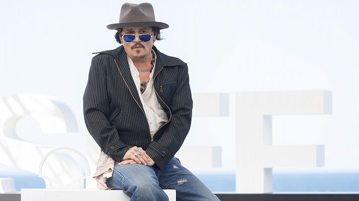 Johnny Depp vuelve a San Sebastián: "El festival me apoyó cuando los medios no paraban de decir cosas sobre mí"