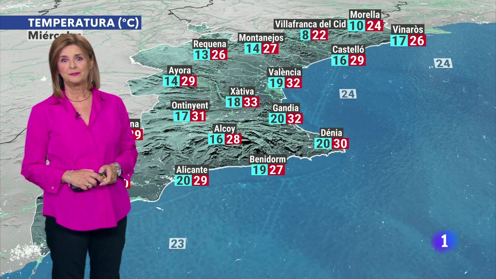 El tiempo en la Comunitat Valenciana - 24/09/2024 | Ver