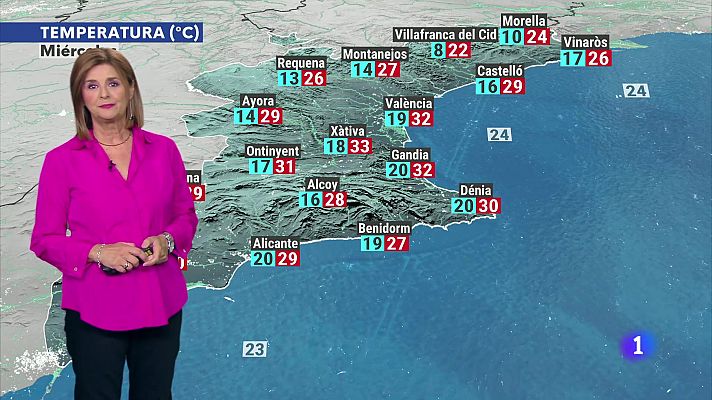El tiempo en la Comunitat Valenciana - 24/09/2024