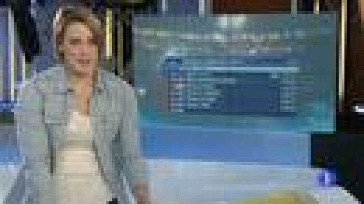 Telediario 1 - Mireia Belmonte rememora su año mágico en TVE