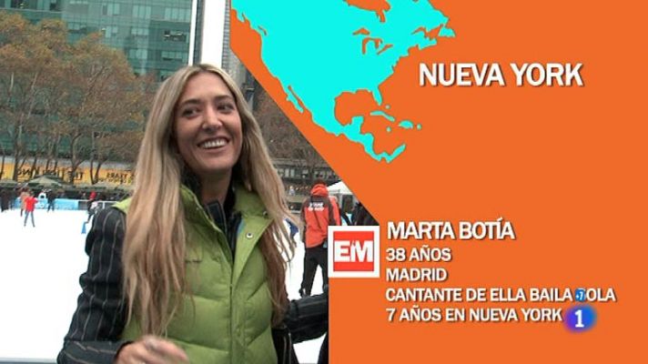 Españoles en el mundo - Nueva York: Navidad - Marta