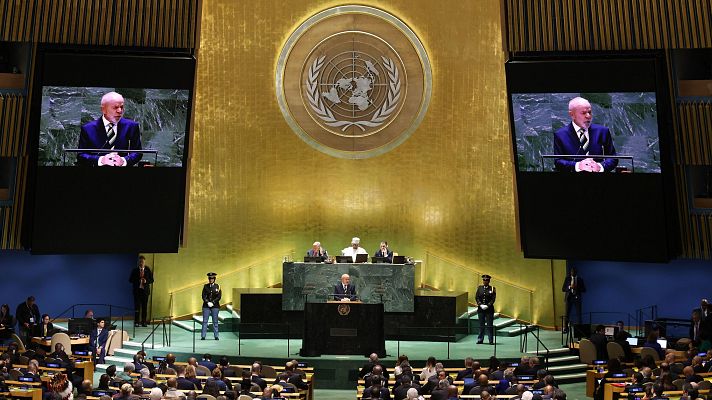 Telediario 1 - Preocupación por la violencia en Oriente Próximo en la Asamblea General de la ONU