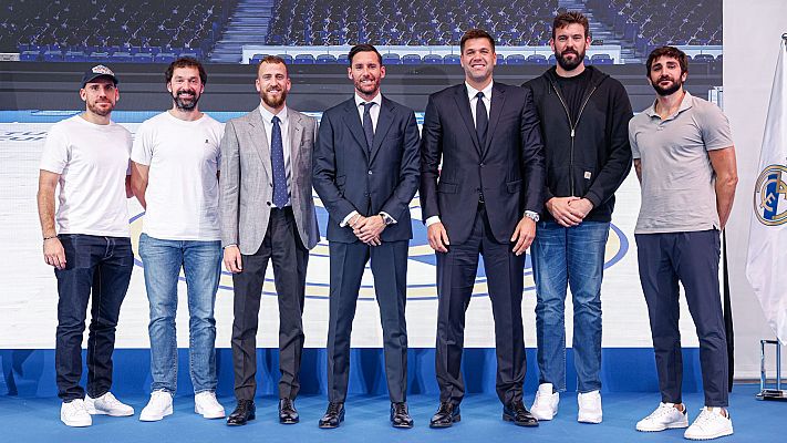 Telediario 1 - El Real Madrid homenajea a Rudy Fernández