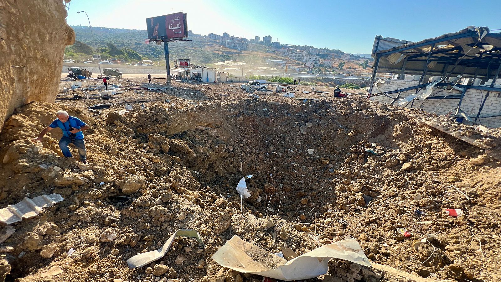 Hizbulá lanza por primera vez un cohete contra Tel Aviv | Ver